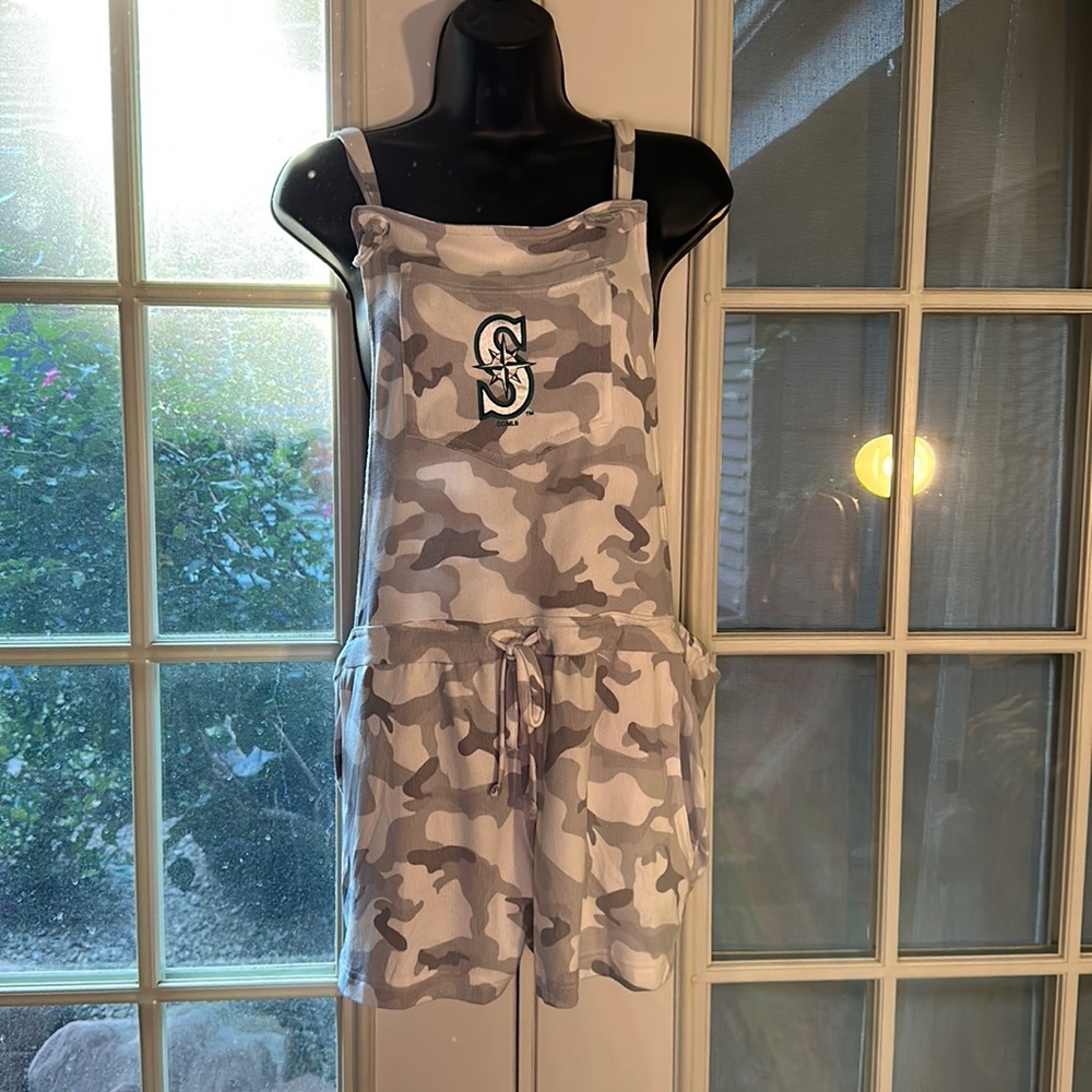Seattle Mariners Cotton Cozy Romper
